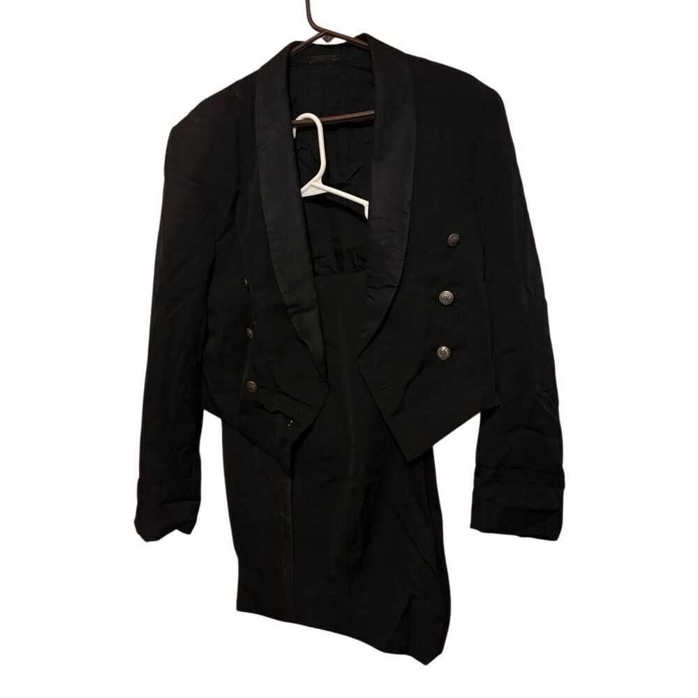 Viet Nam Era USAF Officer Black Mess Dress Uniform *Read*